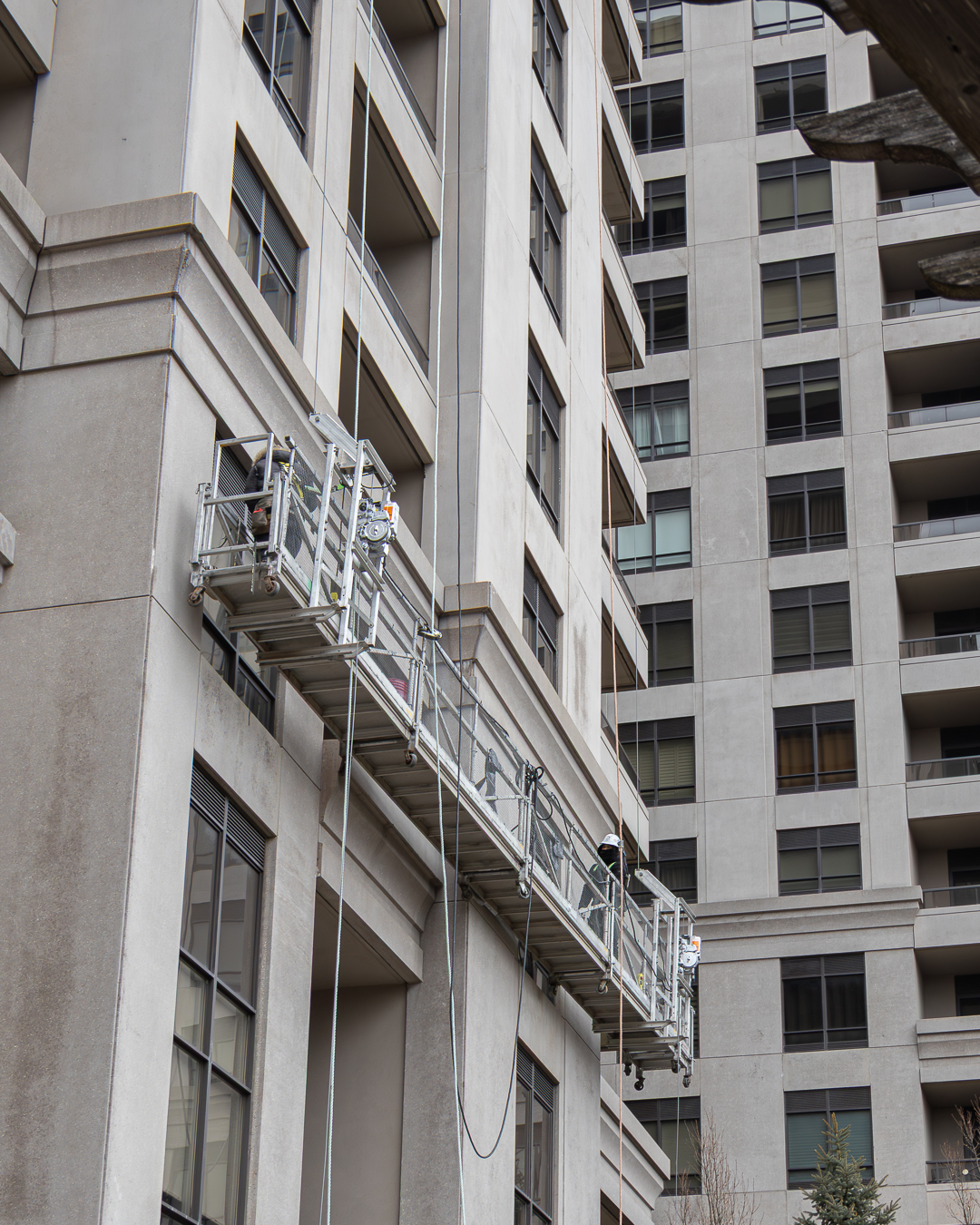 Condominium corridor restoration project by Imperial Restoration in Toronto and the GTA