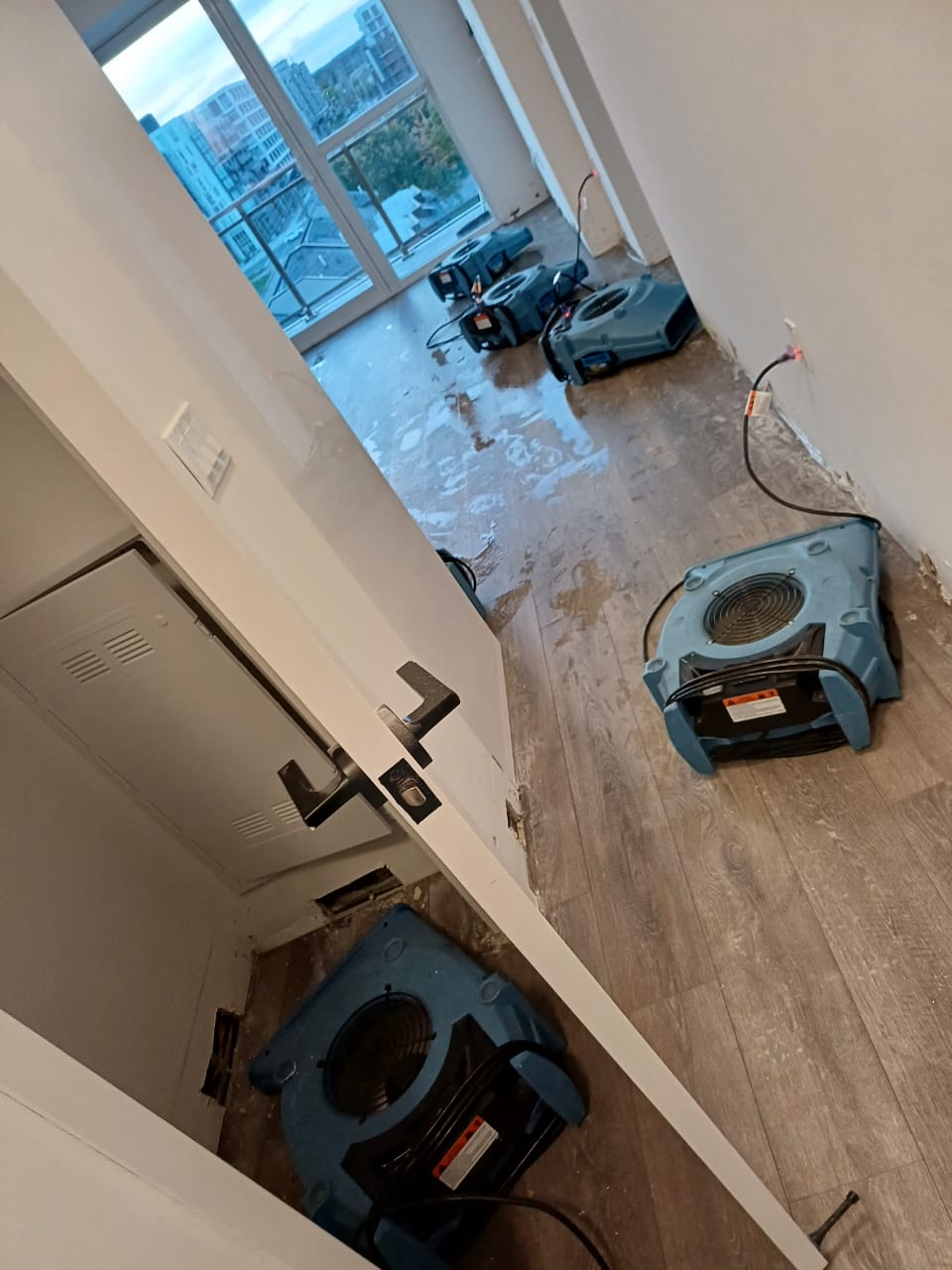 Emergency property damage restoration project by Imperial Restoration