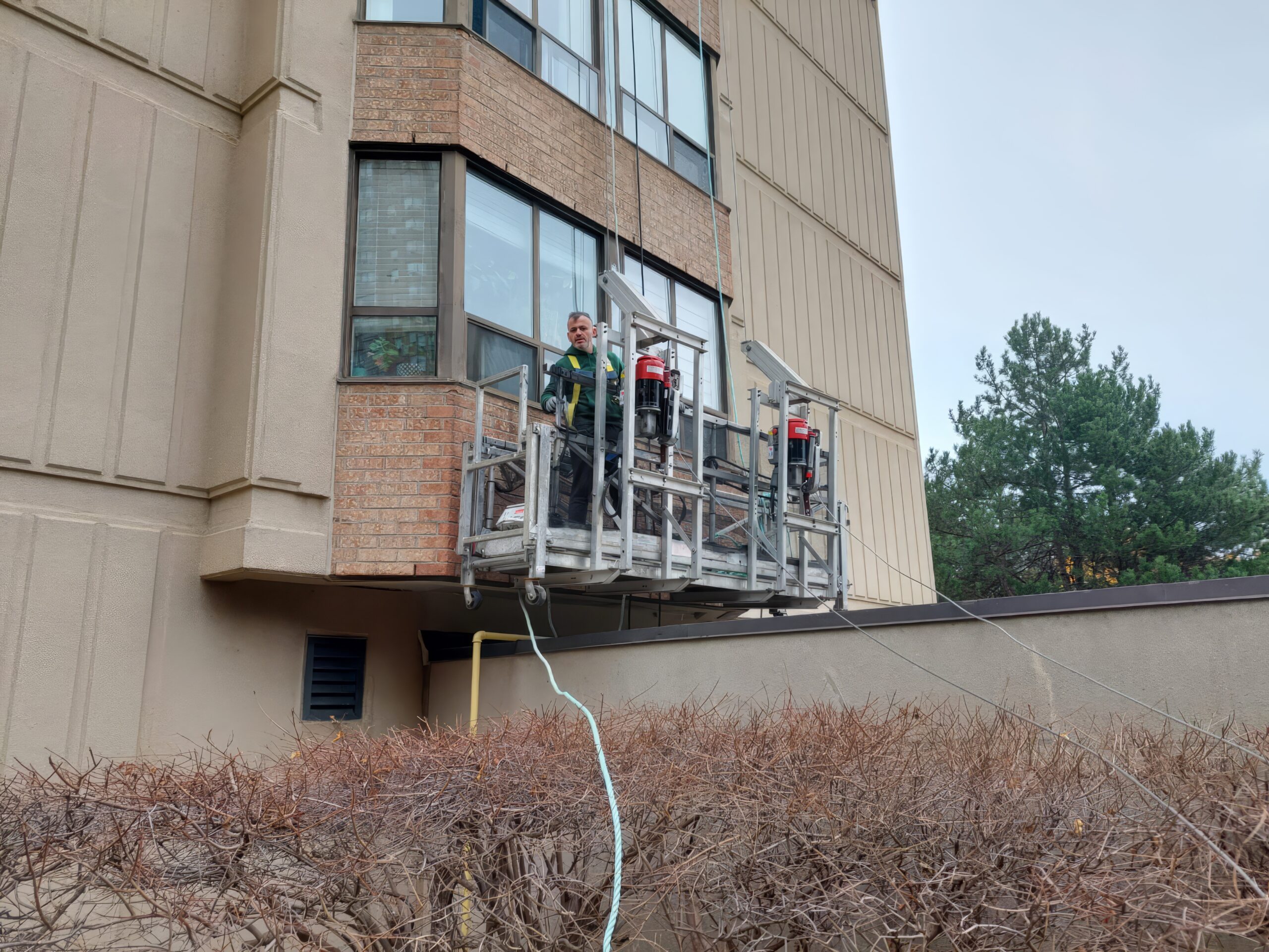 Building envelope restoration project by Imperial Restoration