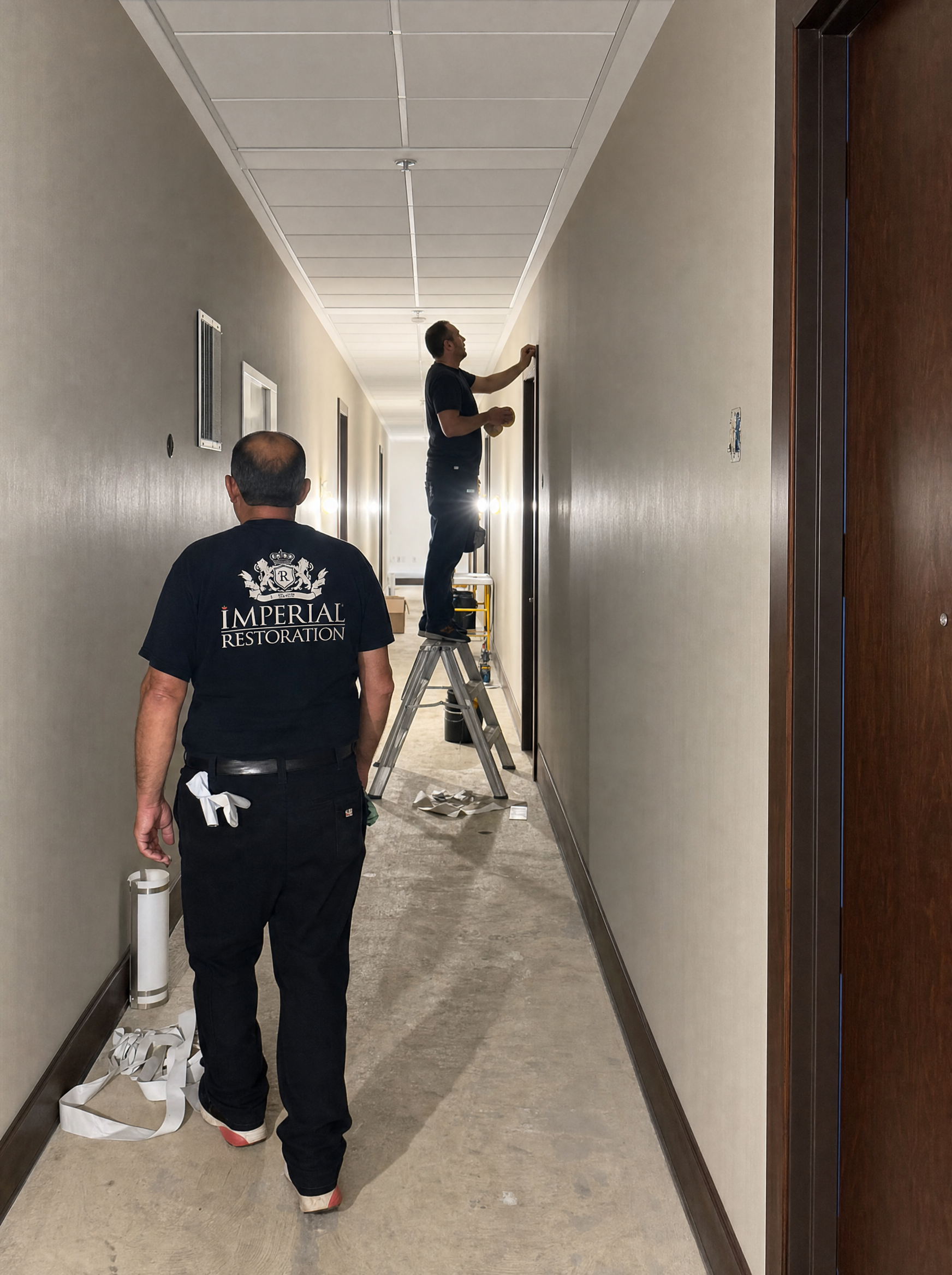 Condominium corridor restoration and renovation project